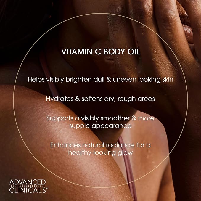 Advanced Clinicals Vitamin C Brightening Body Oil - Image 4
