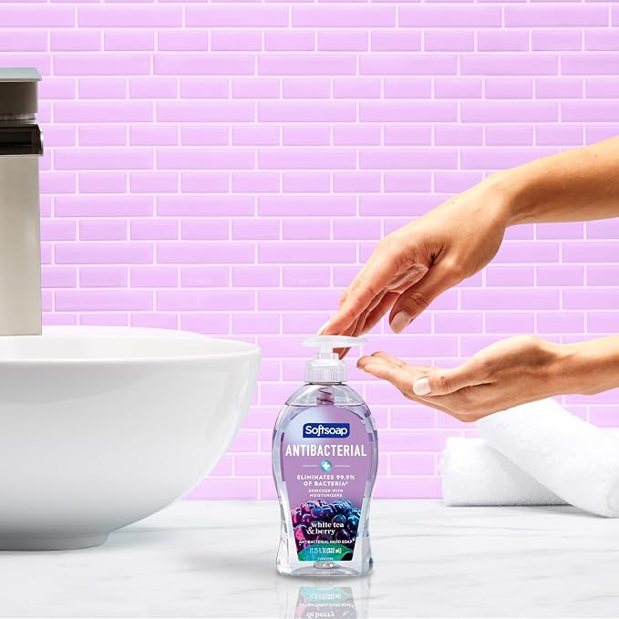 Softsoap Antibacterial Liquid Hand Soap, 11.25 Ounce, 6 Pack - Image 2