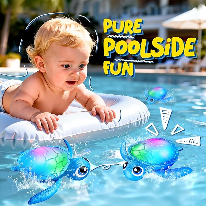 Electric Swimming Turtle Bath Toys - Image 6