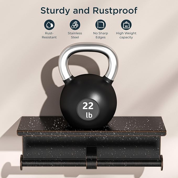 FORIOUS Double Toilet Paper Holder - Image 3