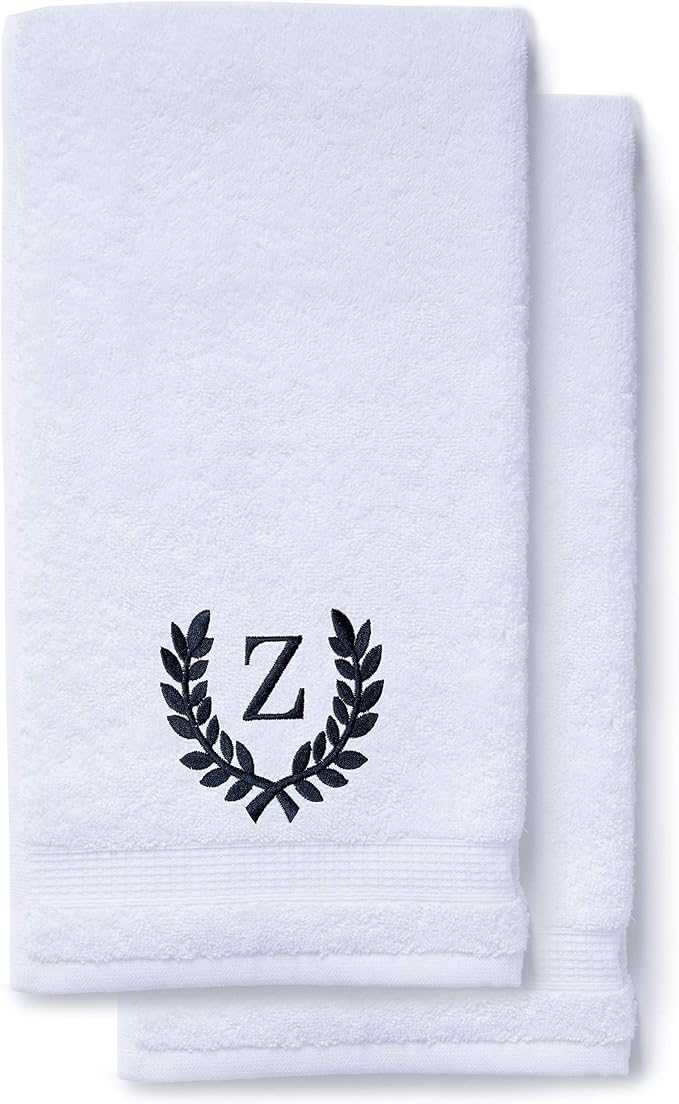 Decorative and Monogrammed Hand Towels by Turquaz