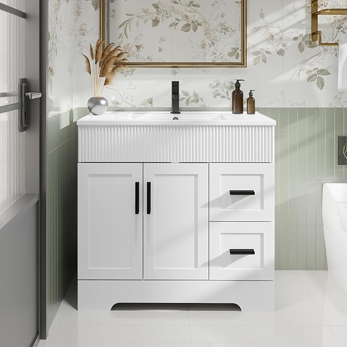 eclife 36" Bathroom Vanities Sink Combo by eclife