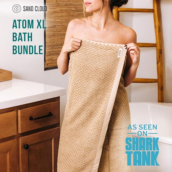 Sand Cloud Turkish Bath Towels for Bathroom - Image 2
