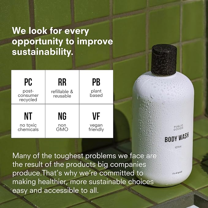 Public Goods Body Wash for Men and Women | Natural Soap for Bath & Shower | - Image 5