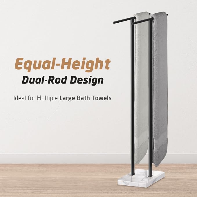 KES Standing Towel Rack, Free Standing Towel Racks - Image 3