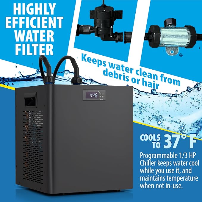Inflatable Ice Bathtub With Chiller - Image 5