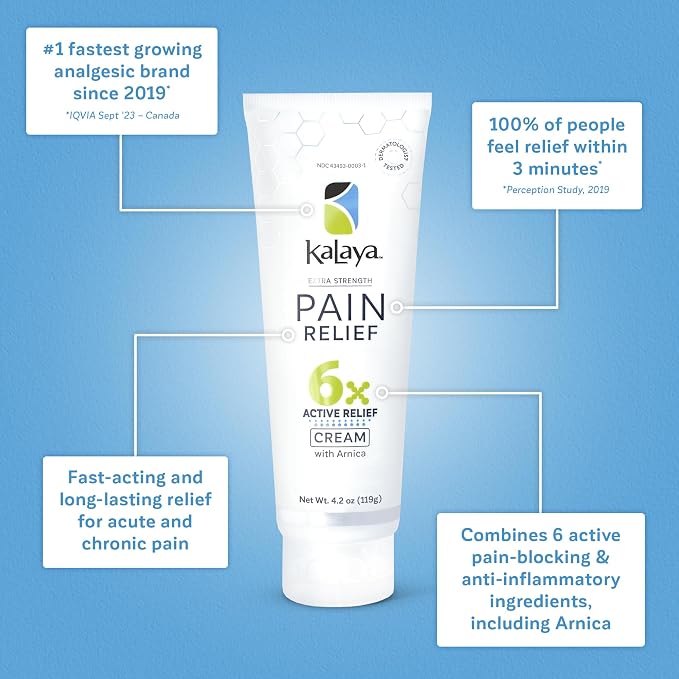 Kalaya Pain Relief Cream with Arnica - Image 4