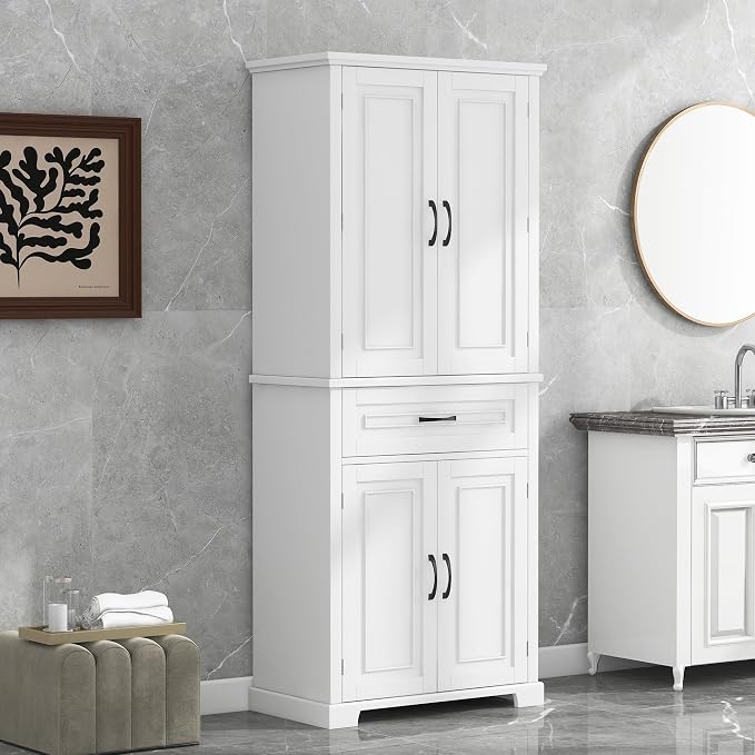 Favfurish 72" Tall Bathroom Storage Cabinet - Image 3