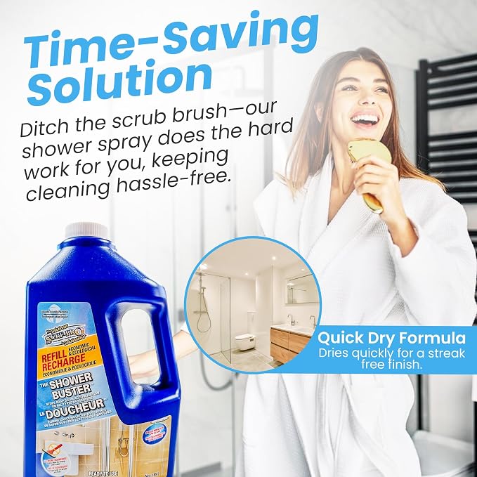 SURF PRO Shower Glass Cleaner Buster Economic Refill - Image 3