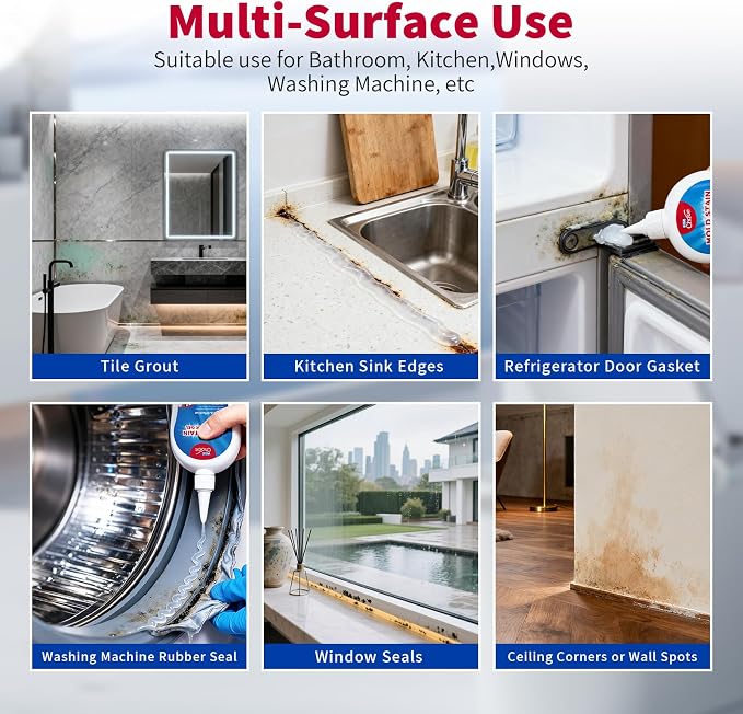 W&E Choice Mold Stain Remover Gel Cleaner - Image 3