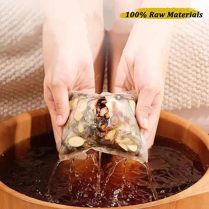 30 Pcs Body Detox Foot Soak To Remove Toxins, Lymphatic Drainage Ginger Herbal - Image 4