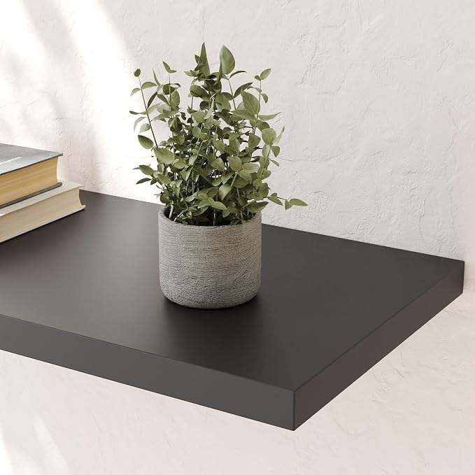 Wall Shelf Set of 3, Wooden Floating Wall Shelf - Image 4