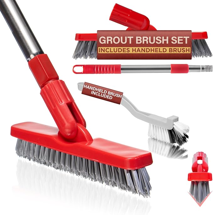 Fox Trot Ultimate Cleaning Duo: Grout Brush - Image 2