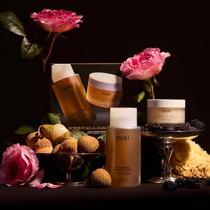 OUAI Scrub It All A-OUAI Holiday Hair Care Kit - Image 3
