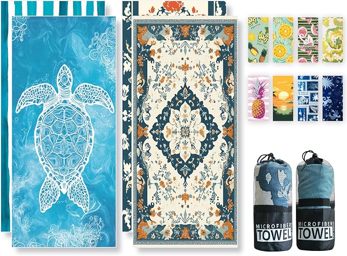 Beach Towels Oversized by Lorymachy