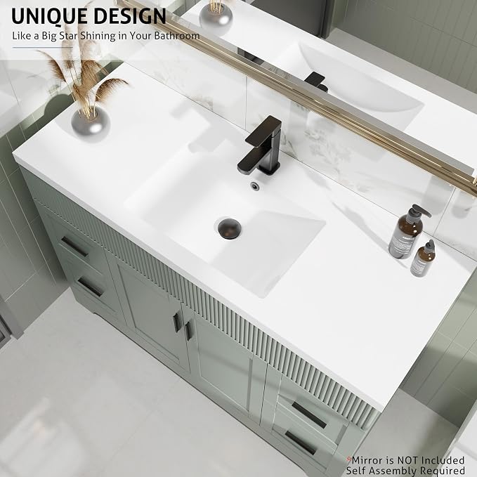eclife 48" Bathroom Vanities Sink Combo - Image 6