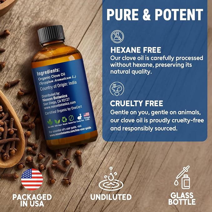 Organic Clove Essential Oil 30 ml - Image 6