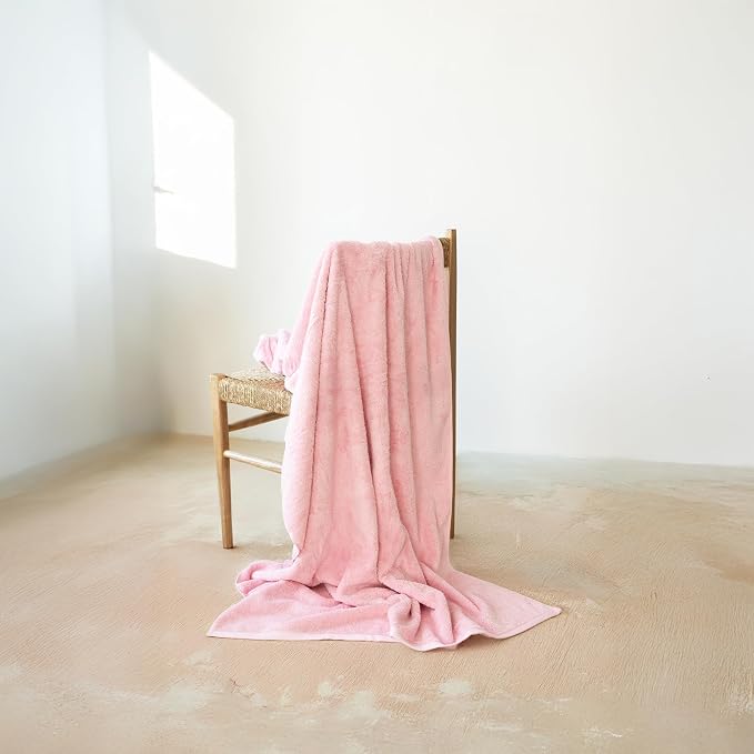 SALBAKOS 100% Turkish Cotton Jumbo Bath Sheet Towel Oversized 40x80 inch | - Image 2