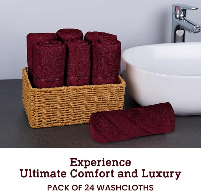 Casa Lino Face Towels & Body Wash Cloths - Image 3