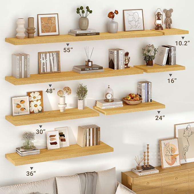 Vivelove 10" Deep Floating Shelves - Image 5