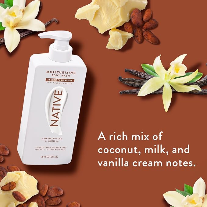 Native Moisturizing Body Wash Contains Naturally Derived Ingredients | - Image 4