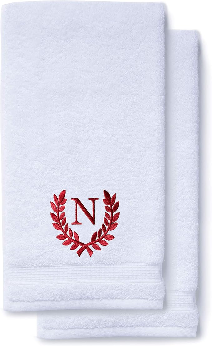 Decorative and Monogrammed Hand Towels by Turquaz