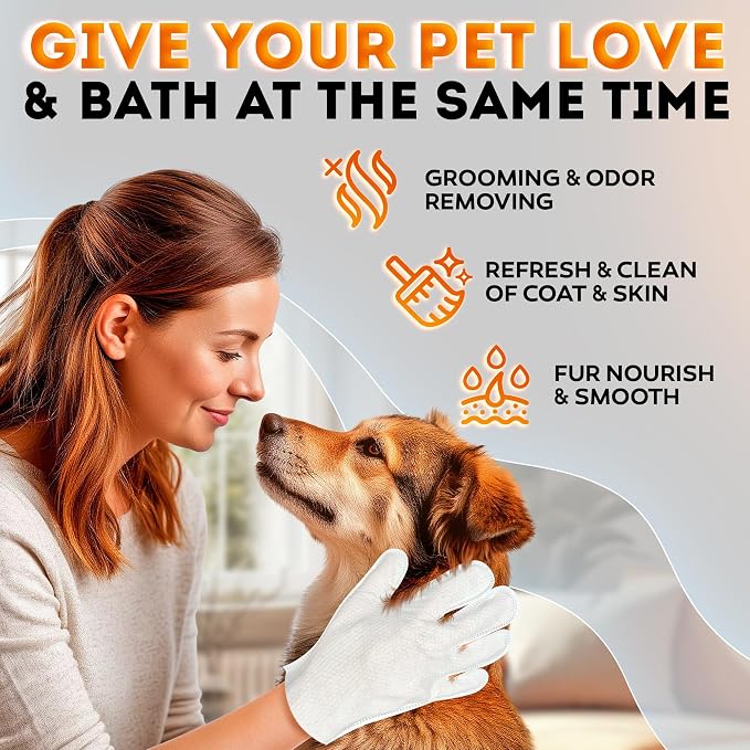 2026 New – Pet Cleaning Glove Wipes - Image 8