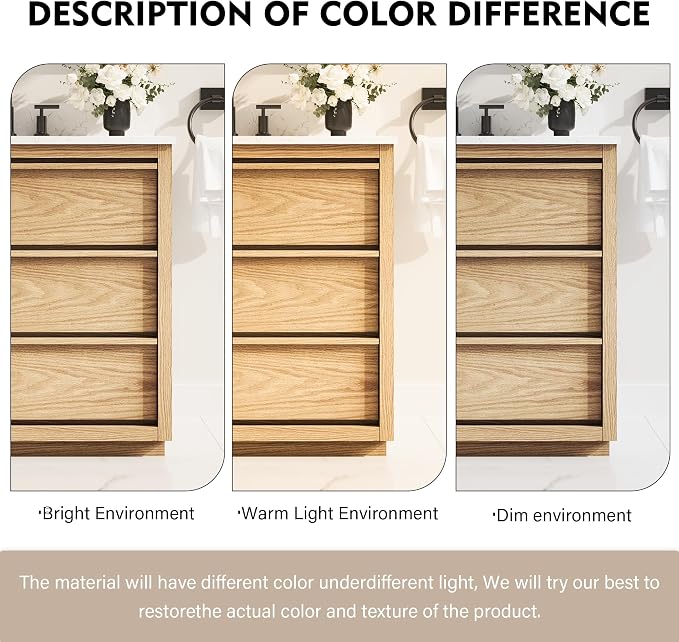 WELLFOR 36" Bathroom Vanity - Image 7