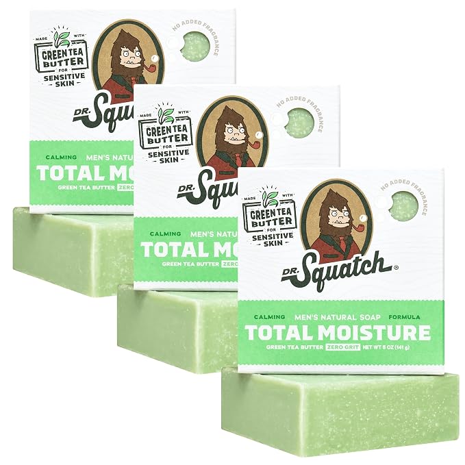 Dr. Squatch NEW Total Moisture Bar Soap by DrSquatch