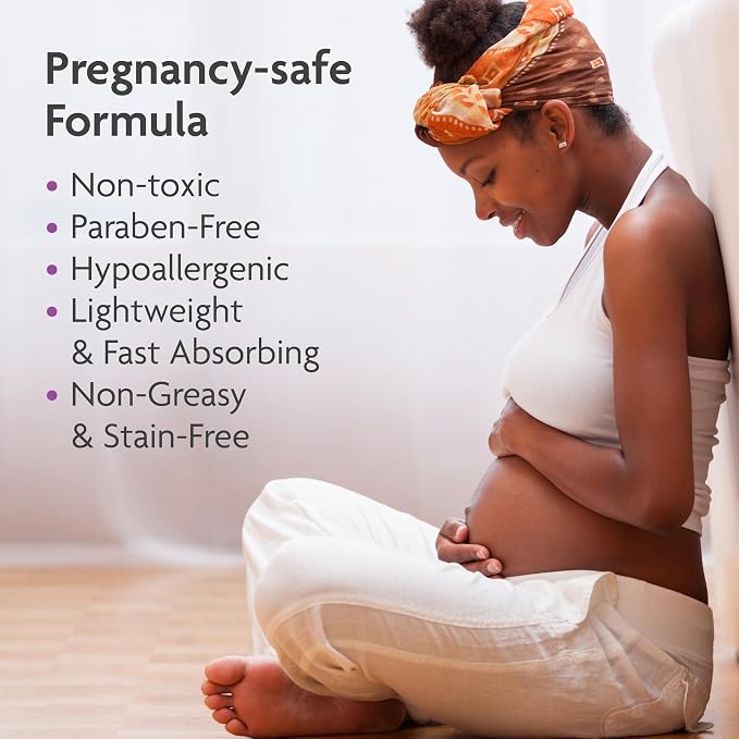 TriLASTIN Maternity 4oz Stretch Mark Cream & 3.4oz Nourishing Body Oil Bundle | - Image 8