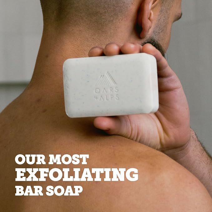 Oars + Alps Eucalyptus Superfoliant Exfoliating Bar Soap - Image 3