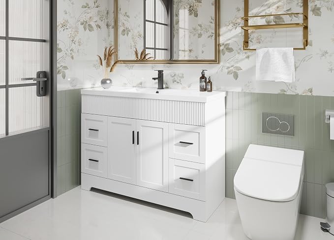 eclife 48" Bathroom Vanities Sink Combo - Image 3
