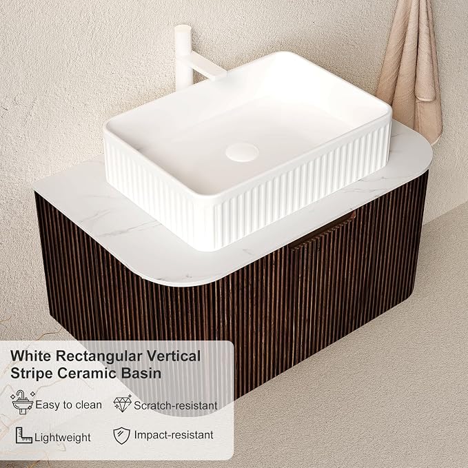 36'' Floating Bathroom Vanity - Image 3