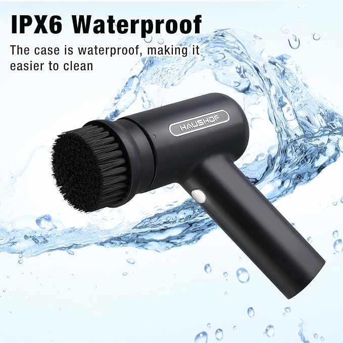 HAUSHOF Electric Spin Scrubber, Cordless Dish Scrubber Brush - Image 8