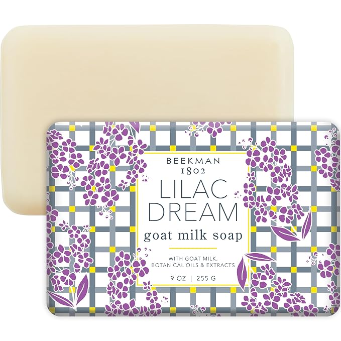 Beekman 1802 Lilac Dream Goat Milk Soap - 9 oz - Scented - Cleanses by Beekman1802