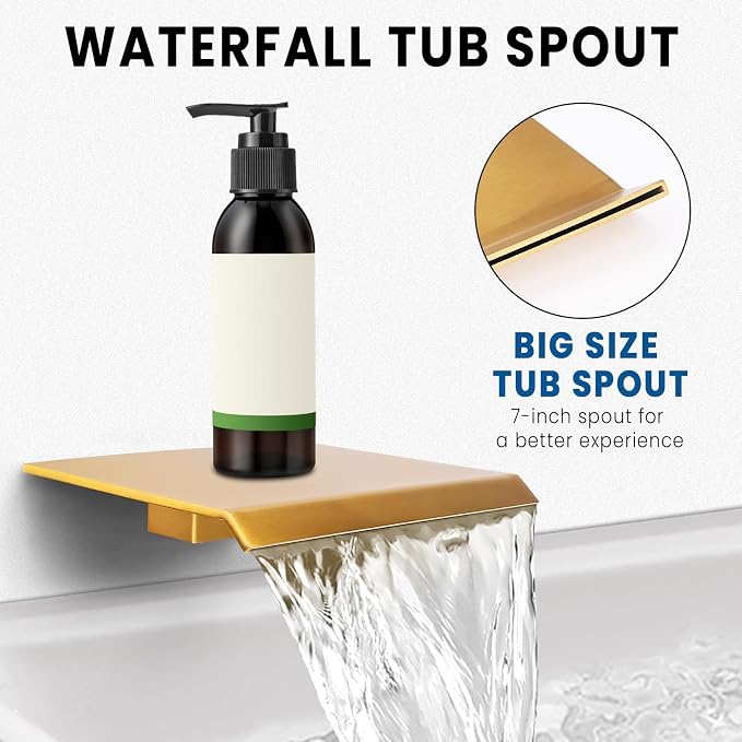 Wall Mounted Shower Faucet Set, Shower System - Image 4