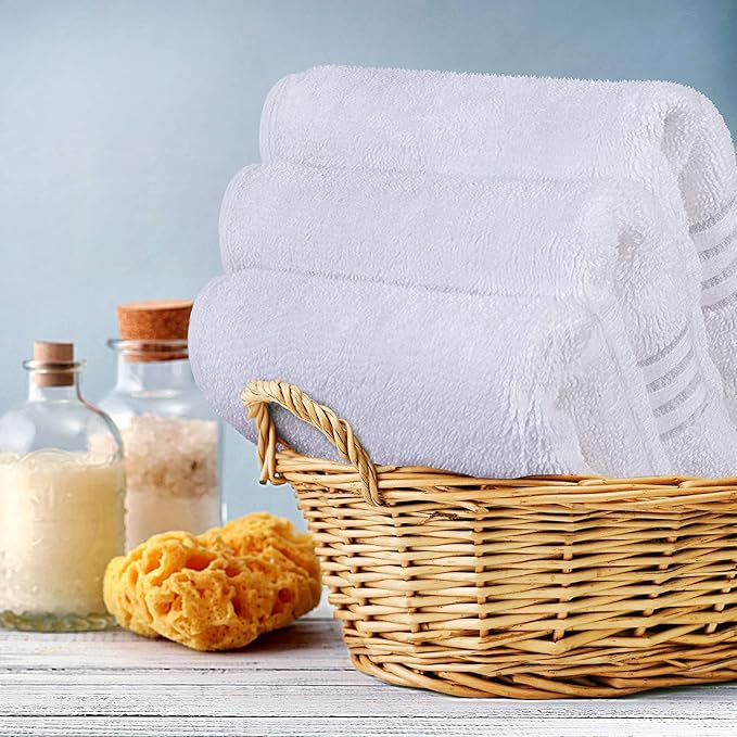 Utopia Towels 12 Pack Premium Wash Cloths Set, 12 by 12 Inches, 100% Cotton - Image 6