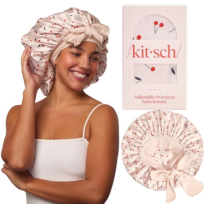 Kitsch XL Satin Bonnet for Sleeping by Kitsch