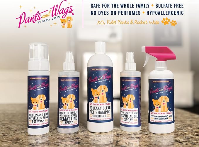 Pants and Wags by Rebel Green Squeaky Clean Pet Shampoo Concentrate - Image 8