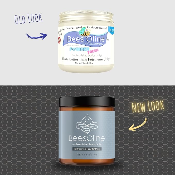 BeesOline Multi-Purpose Organic Moisturizer Powder Fresh Scent-PETROLEUM FREE - Image 2