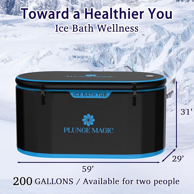 Ultimate Cold Plunge Tub Inflatable Ice Bath Tub - Image 2