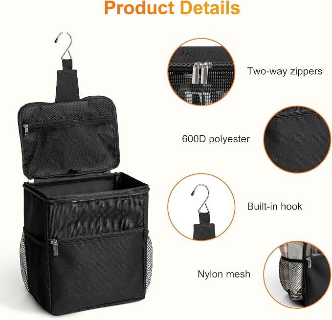 Mesh Shower Caddy Hanging Portable, Bathroom Caddy Organizer - Image 6
