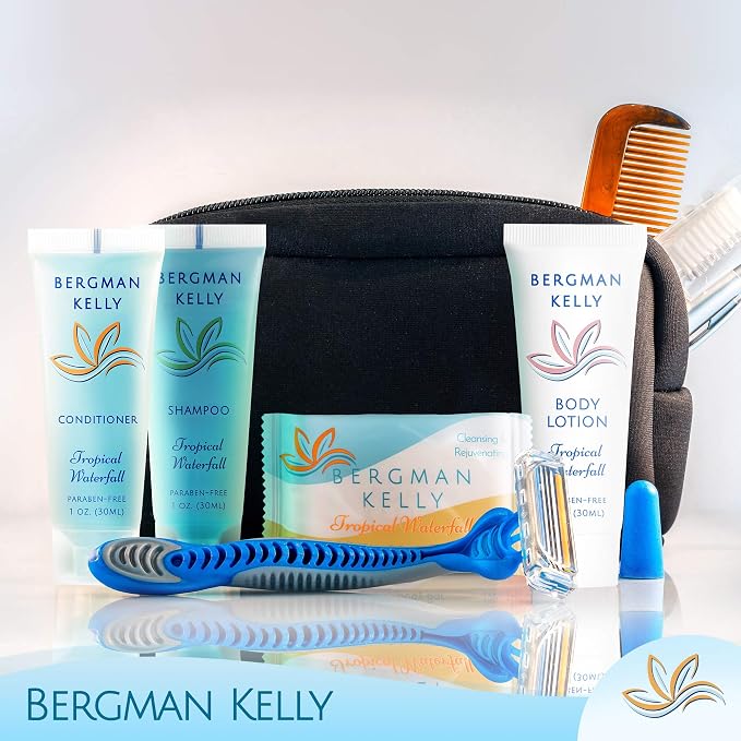 BERGMAN KELLY Hotel Toiletries Bundle 4-Piece Set: 50 Rectangular Bar Soap - Image 7