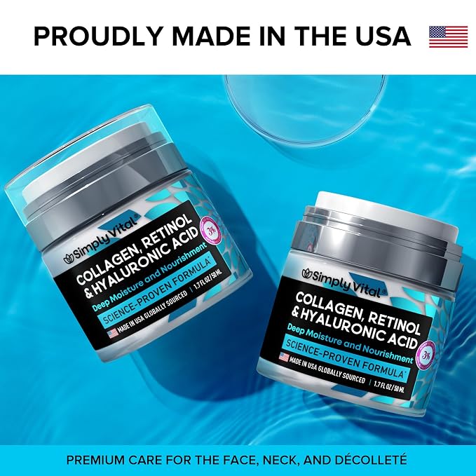 SimplyVital Anti-Aging Collagen Retinol Cream - Image 5