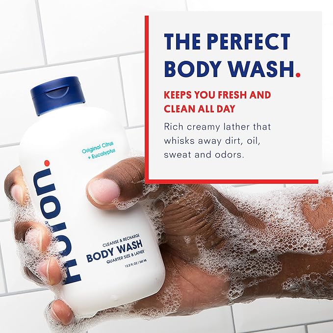 Huron Men’s Moisturizing Body Wash – Crisp & Invigorating Scent of Citrus - Image 2