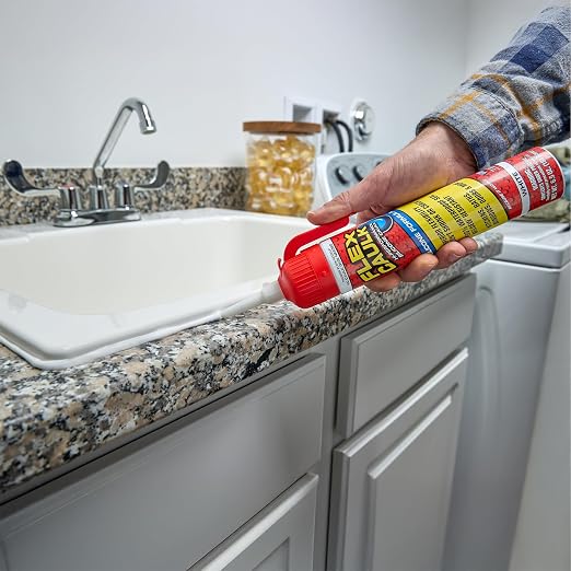 Flex Caulk, Waterproof & Weatherproof Sealant, Baseboards, 6.5 oz - Image 6