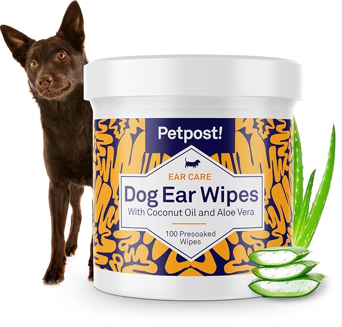 Petpost | Dog Ear Cleaner Wipes by Petpost