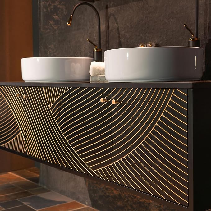Woodbridge 60"X22" Wall Mounted Vanity - Image 11