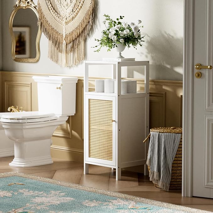 HITNET Bamboo Cabinet, Bathroom Storage Cabinet - Image 8