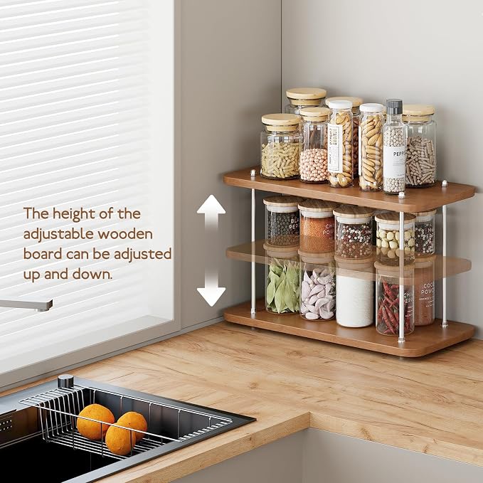 Bathroom Counter Organizer, Bathroom Shelf Organizers & Sink Organizer - Image 5